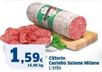 Sigma Citterio Castello Salame Milano L'etto offerta