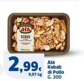Sigma Ala Kebab di Pollo G. 300 offerta