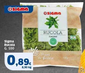 Sigma Sigma Rucola G. 100 offerta