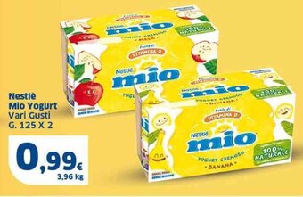 Sigma Nestlè Mio Yogurt Vari Gusti G. 125 X 2 offerta