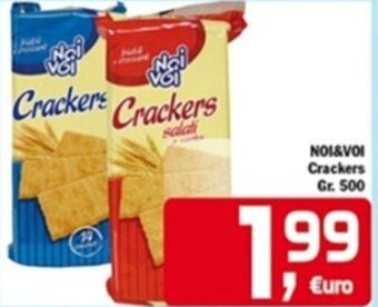 Punto é market NOI&VOI Crackers Gr. 500 offerta
