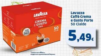 Sigma Lavazza Caffè Crema e Gusto Forte 50 Cialde offerta