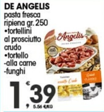 Quick Sisa DE ANGELIS pasta fresca ripiena gr. 250 offerta
