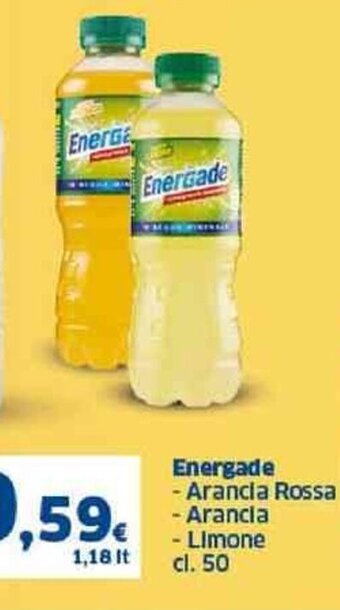 Sigma Energade - Arancia Rossa - Arancia - Limone cl. 50 offerta