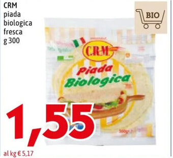 CRM piada biologica fresca g 300