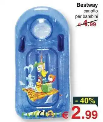 Bestway canotto per bambini