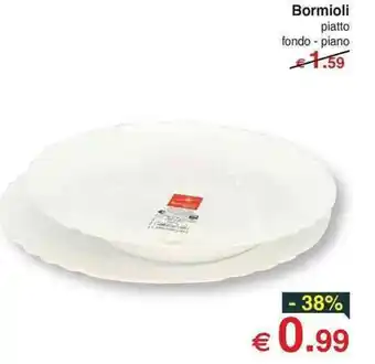 Bormioli piatto fondo - piano