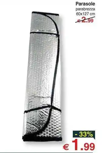 Parasole parabrezza 60x127 cm