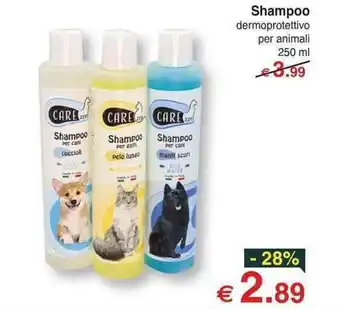 CZ Store Shampoo dermoprotettivo per animali 250 ml offerta