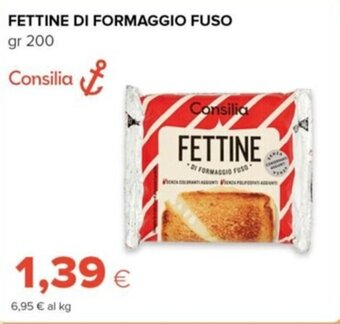 Tigre Consilia FETTINE DI FORMAGGIO FUSO gr 200 offerta
