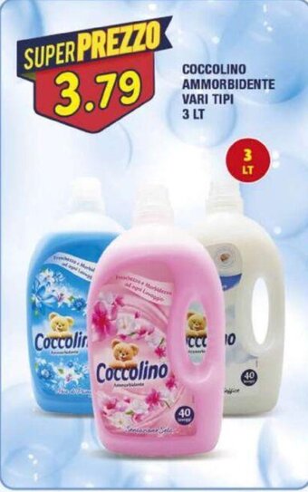 COCCOLINO AMMORBIDENTE VARI TIPI 3 LT