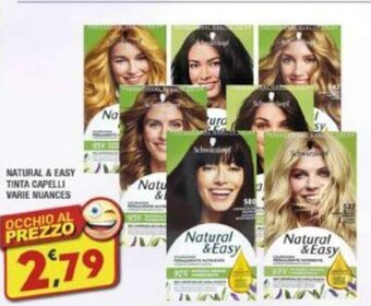 Maury's NATURAL & EASY TINTA CAPELLI VARIE NUANCES offerta