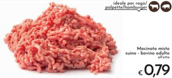 Eurospesa Macinato misto suino - bovino adulto offerta