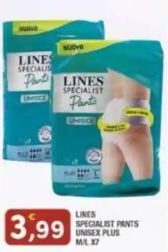 Maury's LINES SPECIALIST PANTS UNISEX PLUS M/L X7 offerta