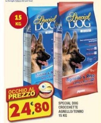 Maury's SPECIAL DOG CROCCHETTE AGNELLO/TONNO 15 KG offerta