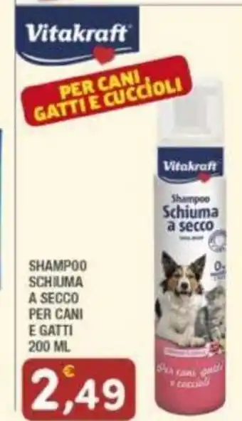Maury's SHAMPOO SCHIUMA A SECCO PER CANI E GATTI 200 ML offerta