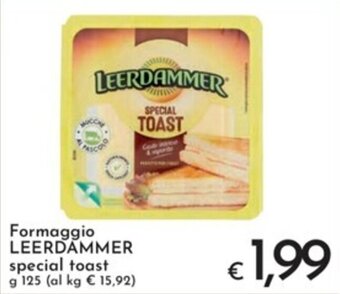 Eurospesa Formaggio LEERDAMMER special toast g 125 offerta