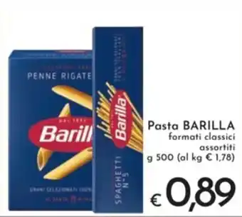 Eurospesa Pasta BARILLA formati classici assortiti g 500 offerta