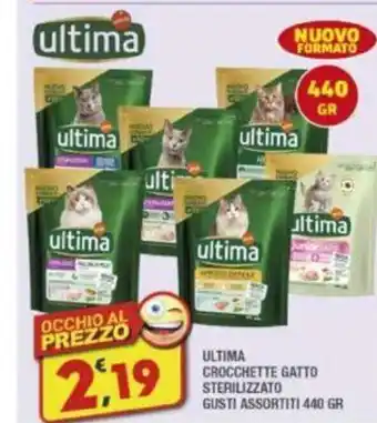 Maury's ULTIMA CROCCHETTE GATTO STERILIZZATO GUSTI ASSORTITI 440 GR offerta