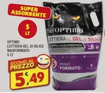 Maury's OPTIMO LETTIERA GEL DI SILICE MAXFORMATO 5 LT offerta