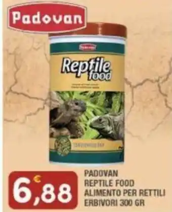 Maury's PADOVAN REPTILE FOOD ALIMENTO PER RETTILI ERBIVORI 300 GR offerta