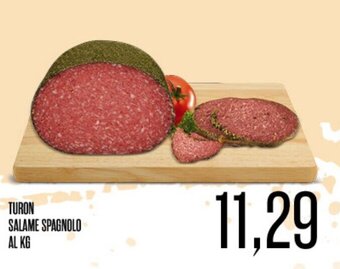 Supermercati Pasquale Prisco TURON SALAME SPAGNOLO offerta