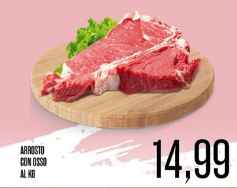 Supermercati Pasquale Prisco ARROSTO CON OSSO offerta