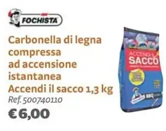 FOCHISTA Carbonella di legna