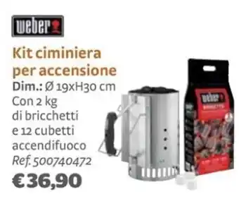 weber Kit ciminiera per accensione