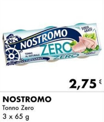 Iper Tosano NOSTROMO Tonno Zero 3 x 65 g offerta