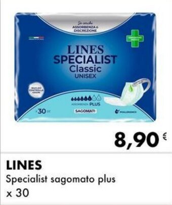 Iper Tosano LINES Specialist sagomato plus x 30 offerta