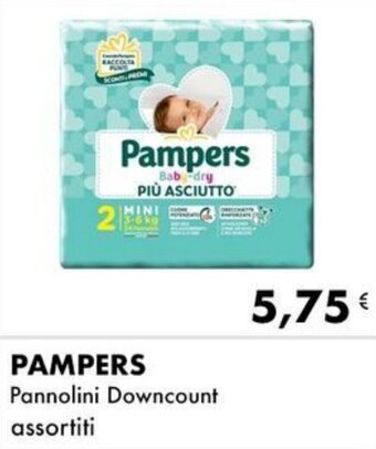 Iper Tosano PAMPERS Pannolini Downcount assortiti offerta