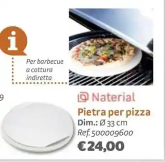 Naterial Pietra per pizza Ø 33 cm