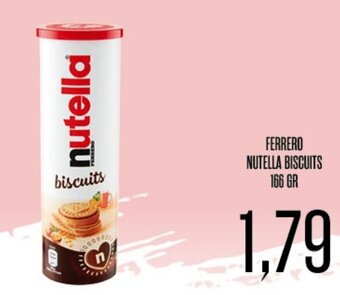 Supermercati Pasquale Prisco FERRERO NUTELLA BISCUITS 166 GR offerta
