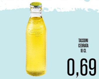 Supermercati Pasquale Prisco TASSONI CEDRATA 18 CL offerta
