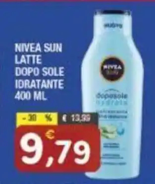 Maury's NIVEA SUN LATTE DOPO SOLE IDRATANTE 400 ML offerta