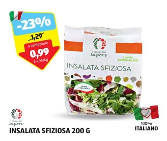 ALDI INSALATA SFIZIOSA 200 G offerta
