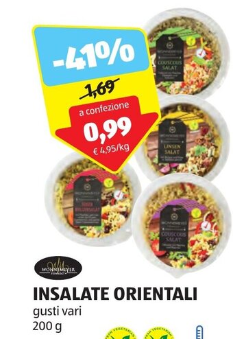 INSALATE ORIENTALI gusti vari 200 g