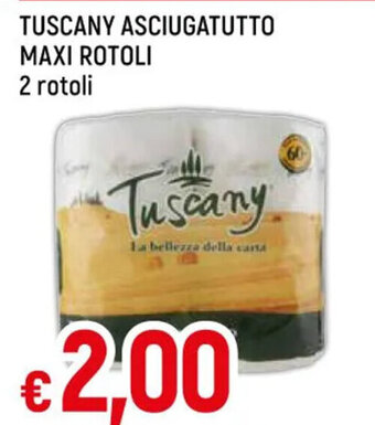 IperFamila TUSCANY ASCIUGATUTTO MAXI ROTOLI 2 rotoli offerta