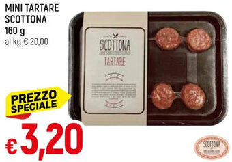 IperFamila MINI TARTARE SCOTTONA 160 g offerta
