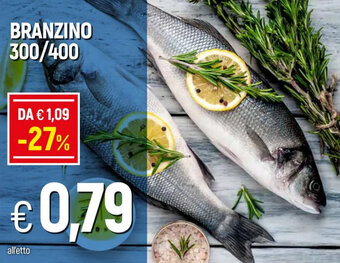 IperFamila BRANZINO 300/400 offerta