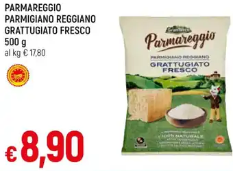 IperFamila PARMAREGGIO PARMIGIANO REGGIANO GRATTUGIATO FRESCO 500 g offerta