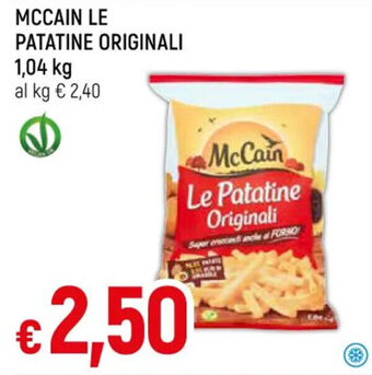 IperFamila MCCAIN LE PATATINE ORIGINALI 1,04 kg offerta