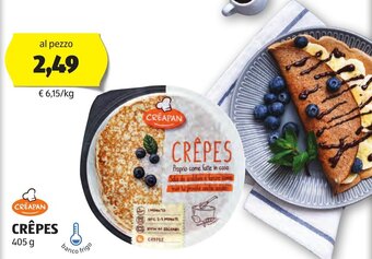 ALDI CREAPAN CRÊPES 405 g offerta