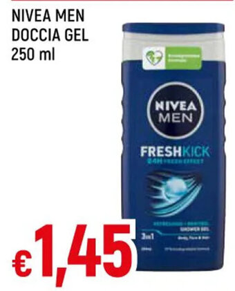 IperFamila NIVEA MEN DOCCIA GEL 250 ml offerta
