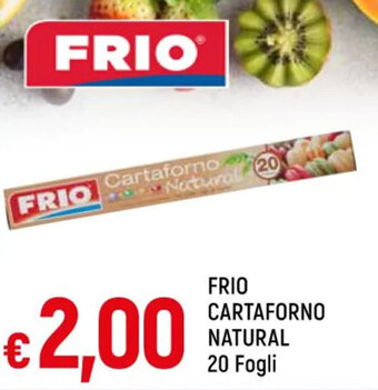 IperFamila FRIO Cartaforno Natural 20 fogli offerta