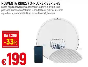 IperFamila ROWENTA RR8277 X-PLORER SERIE 45 offerta