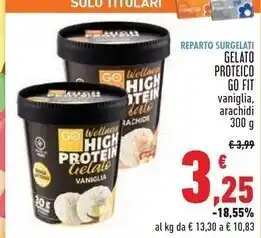 Conad Superstore Go fit - gelato proteico offerta
