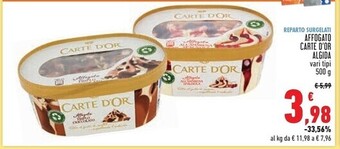 Conad Superstore Algida affogato carte d'or offerta