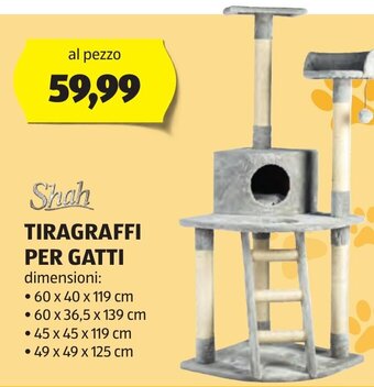 ALDI Shah TIRAGRAFFI PER GATTI offerta